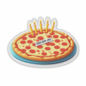 Sticker Pizza, Cake, Repeat!" (Adultes) (Devant)