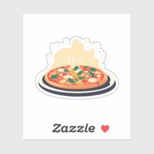Sticker Pizza délicieux