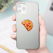 Sticker Pizza dessin animé (Téléphone)
