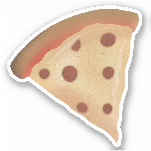 Sticker Pizza grasse (Devant)