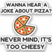 Sticker Pizza Joke (Devant)
