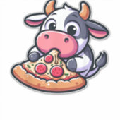 Sticker Pizza Margherita Repas Aliments _2 (Devant)