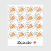 Sticker Pizza Slice Cheat Jour Rappel Calendrier Planifica (Feuille)