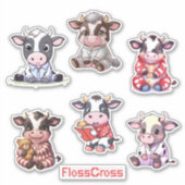 Sticker Pj vache couchette ! (Devant)