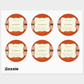 Sticker Plaatsinstelling (Vel)