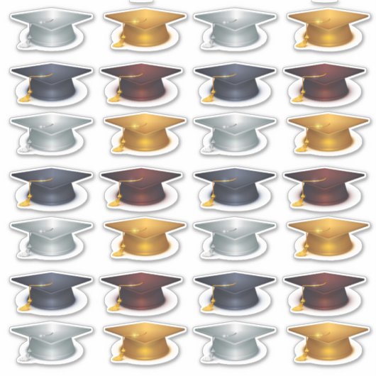 Sticker Plafonds de diplômes (Devant)