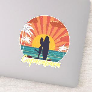 Sticker Plage de Copacabana