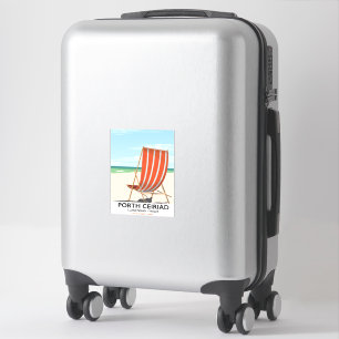 Sticker Plage de Porth Ceiriad au Pays de Galles