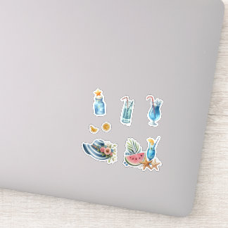 Sticker Plage d'été