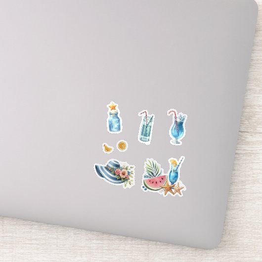 Sticker Plage d'été (Détail)