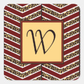 Sticker Plaid À Tons Bijoux (Devant)