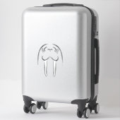 Sticker Plan de Walrus (Sur valise)