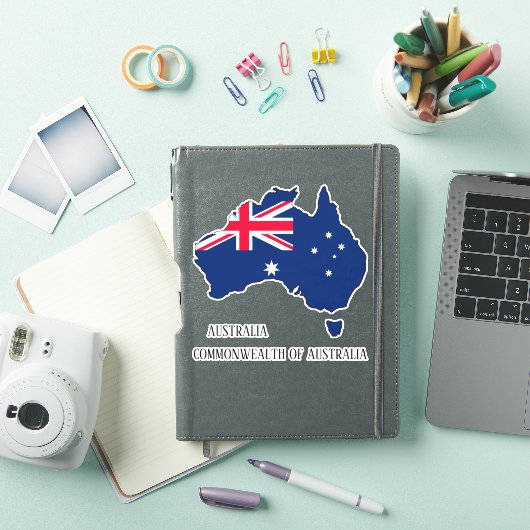 Sticker Plan du drapeau australien (Couverture iPad)