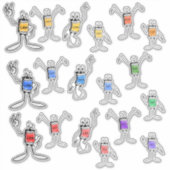 Sticker Planche d'autocollants de famille Can (Devant)