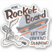 Sticker Planche fusée ACME de BERNARD LE BÉOT™ (Devant)
