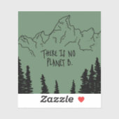 Sticker Planet B (Feuille)