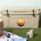 Sticker Planète Mars (Glacière)