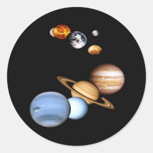 Sticker Planètes Système Solaire