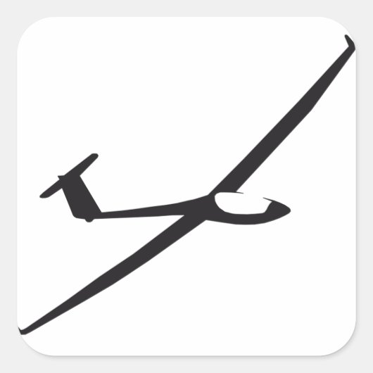 Sticker planeur inversé (Devant)