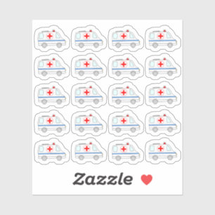 Sticker Planificateur Bujo Ambulancier Urgence Médicale