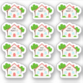 Sticker Planificateur de budget de loyer Tracker financier (Devant)