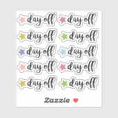 Sticker Planificateur de jour (Feuille)