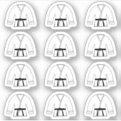 Sticker Planificateur de Pratique de Cours de Karaté Arts  (Devant)