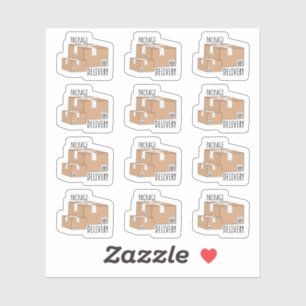 Sticker Planificateur de rappel d'expédition de colis de c