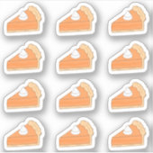 Sticker Planificateur de Thanksgiving pour tarte à la citr (Devant)