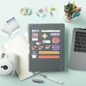 Sticker Planificateur d'illustrations catholiques latines  (Couverture iPad)