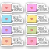 Sticker Planificateur fonctionnel de rappel de commande de (Devant)