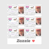 Sticker Planner Contact Kaarten voor Planner Meetu (Vel)