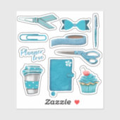 Sticker Planner love volume 1, jeu d'autocollants (Feuille)