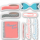Sticker Planner love volume 2, jeu d'autocollants (Devant)