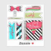 Sticker Planner love volume 4, jeu d'autocollants (Feuille)