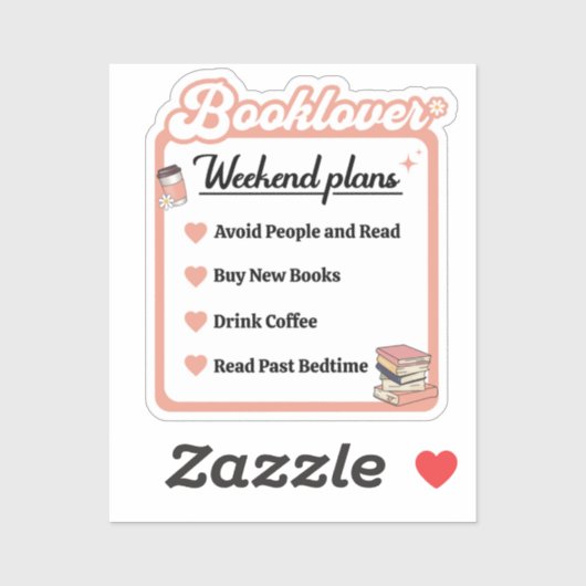 Sticker Plans de fin de semaine de survol (Feuille)