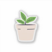 Sticker Plante (Devant)