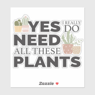Sticker Plante