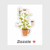 Sticker Plante café (Feuille)