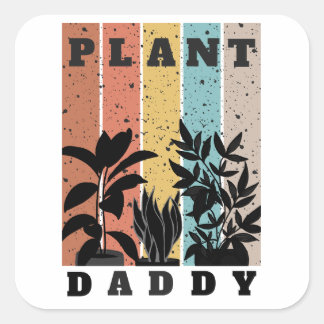 Sticker plante Daddy