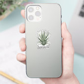 Sticker Plante d'Aloe Vera Herboristerie (Téléphone)