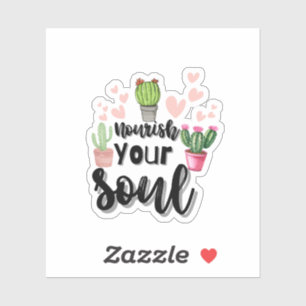 Sticker Plante esthétique