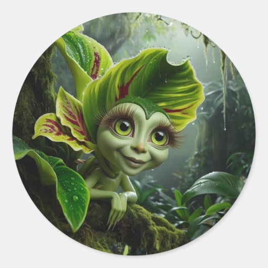 Sticker Plante tropical (Devant)