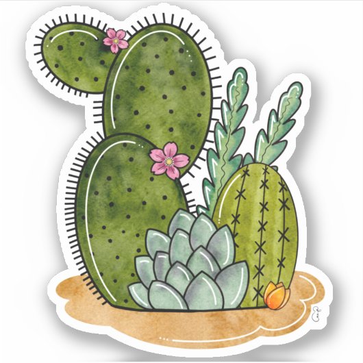 Sticker Plantes (Devant)