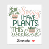 Sticker Plants Garden (Feuille)