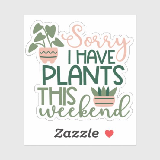 Sticker Plants Garden (Feuille)