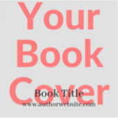 Sticker Plaque de livre personnalisée - célibataires (Devant)