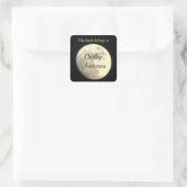 Sticker plaque de lune personnalisée (Sac)