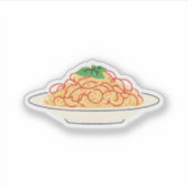 Sticker Plaque de Spaghetti (Devant)