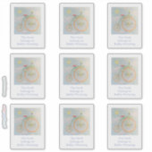 Sticker plaque de vélo de cirque (Devant)